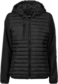 TeeJays Women's Hooded Crossover Jacket