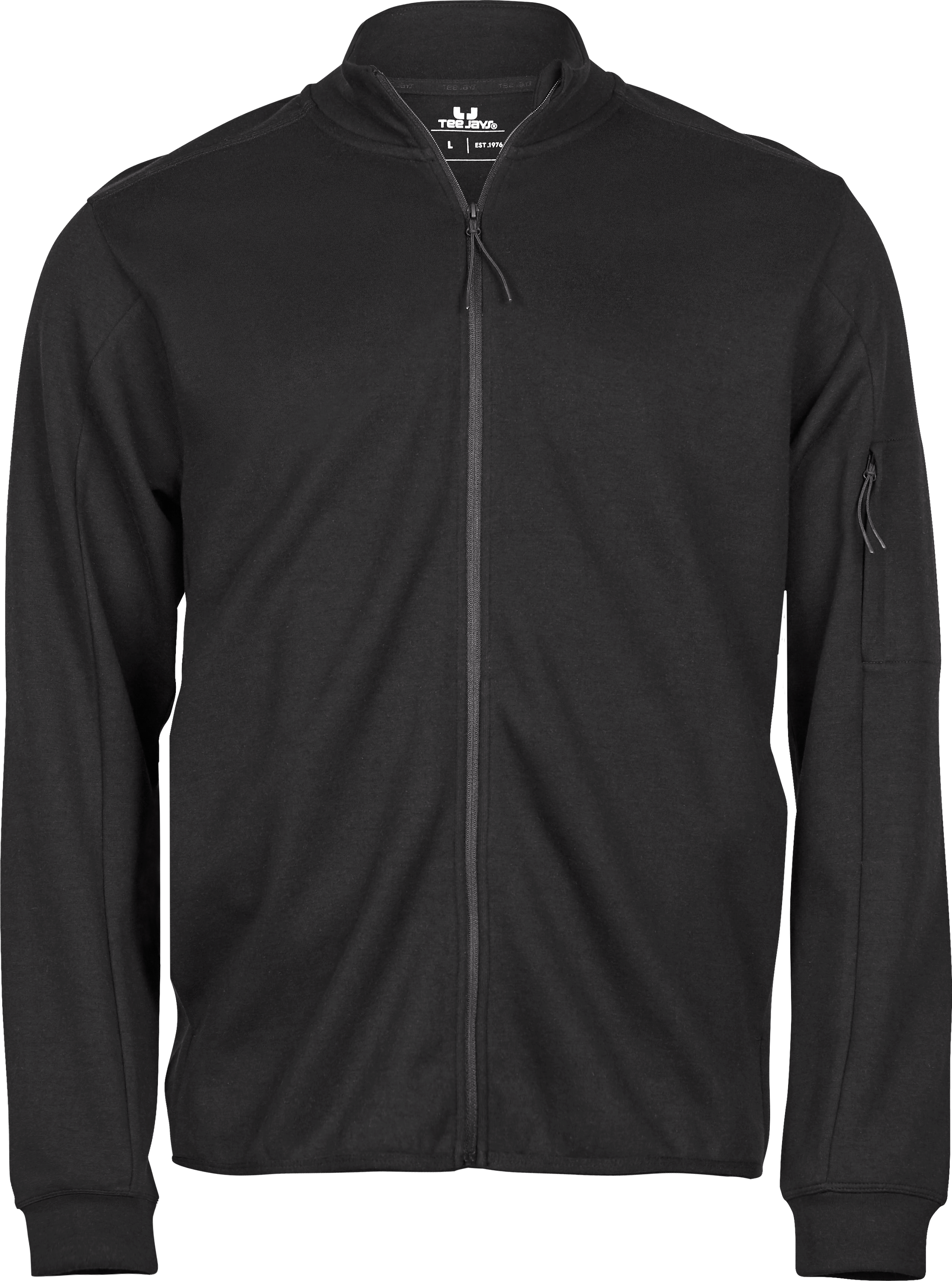 TeeJays Athletic Full Zip Sweat