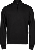 TeeJays Ribbed Interlock Half Zip