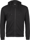 TeeJays Ribbed Interlock Hooded Full Zip