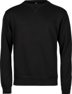 TeeJays Ribbed Interlock Crew Neck
