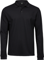 TeeJays Luxury Stretch Long Sleeve Polo