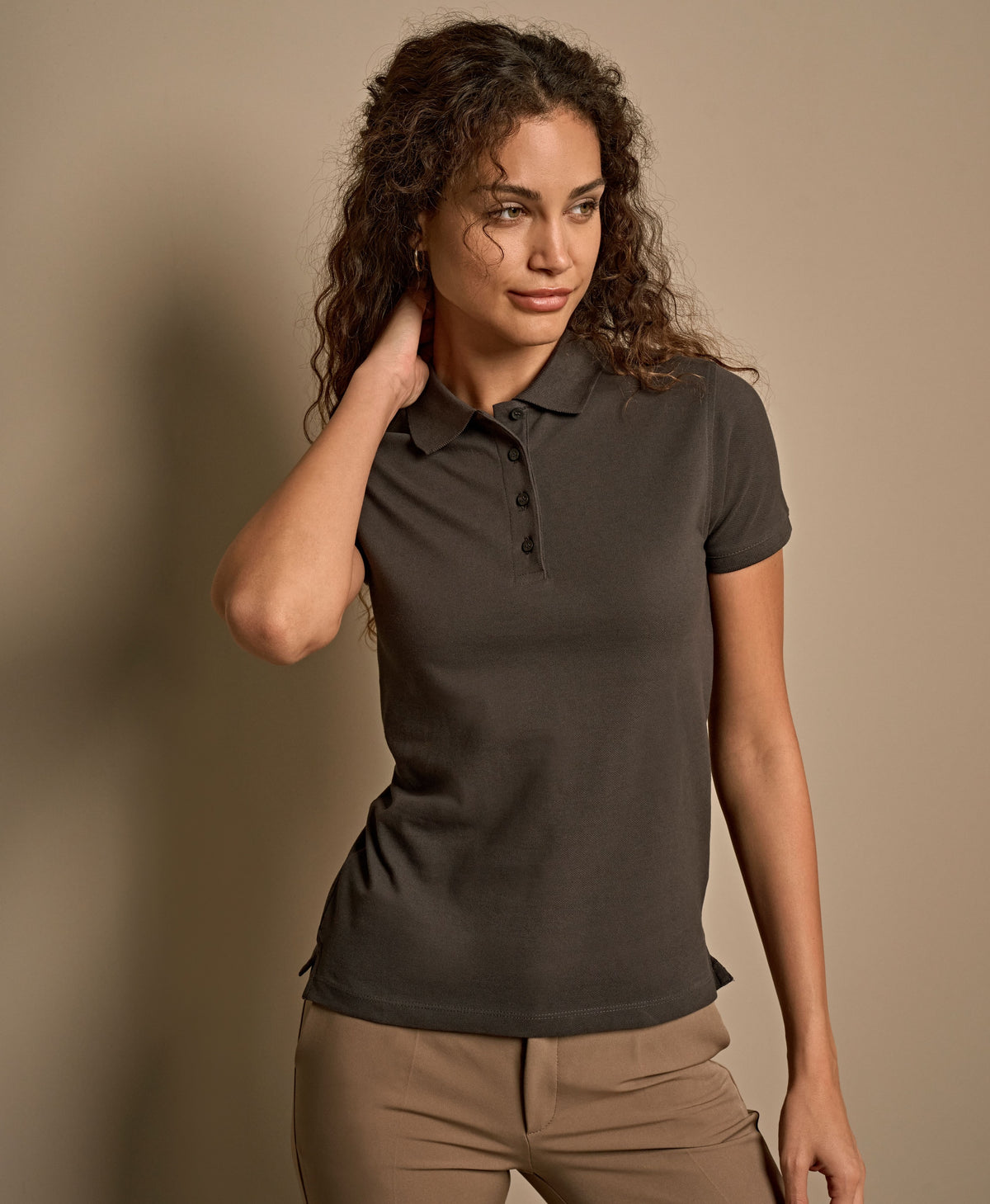 TeeJays Women's Heavy Polo