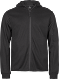 TeeJays Athletic Hooded Full Zip Sweat