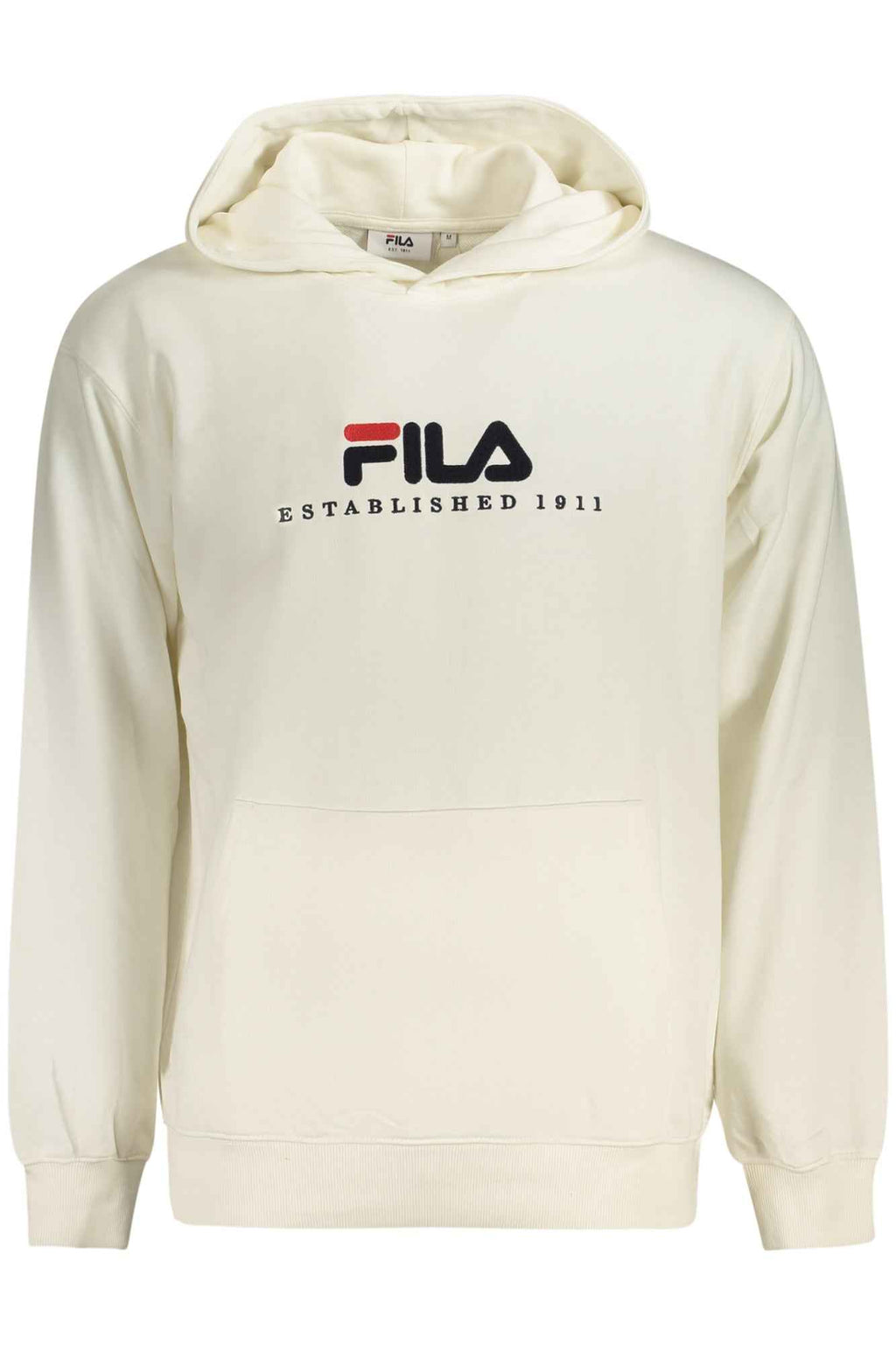 FILA MEN'S WHITE ZIP-UP SWEATSHIRT