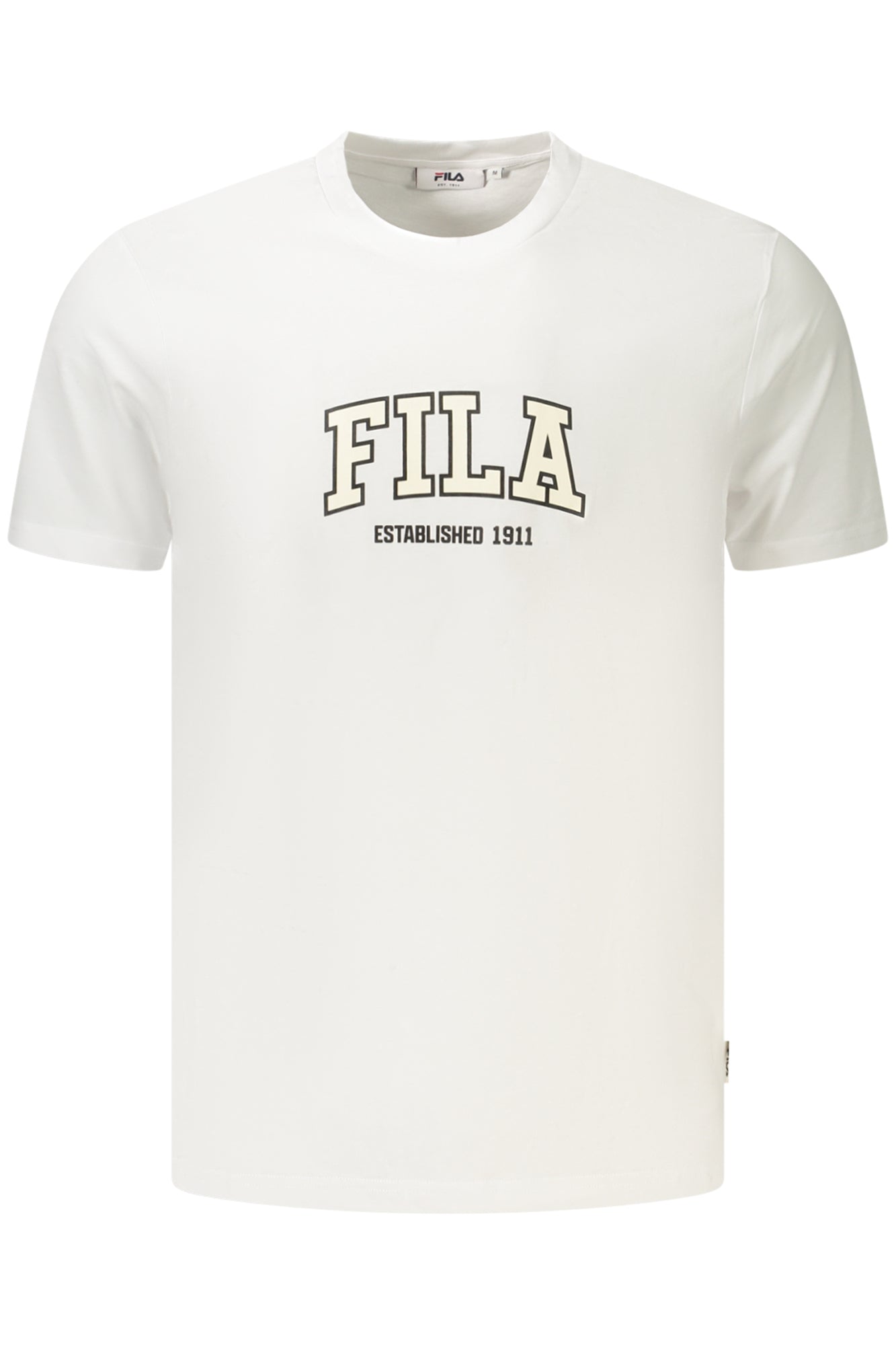 FILA MEN'S SHORT-SLEEVED T-SHIRT WHITE-0