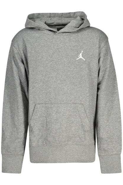 JORDAN KIDS' GREY ZIP-UP SWEATSHIRT-0