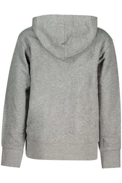 JORDAN KIDS' GREY ZIP-UP SWEATSHIRT-1