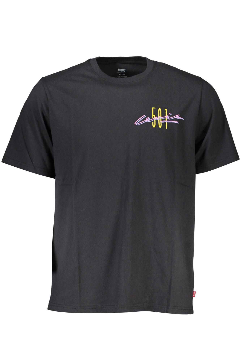 LEVI'S SHORT SLEEVE T-SHIRT MEN BLACK