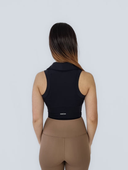 MISS ON COLLAR Träningstopp – profilkläder och arbetskläder med tryck | ArtbyBearded