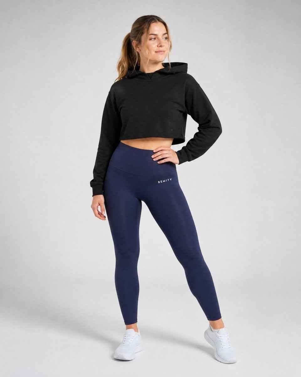 MISS ON Crop Hoodie