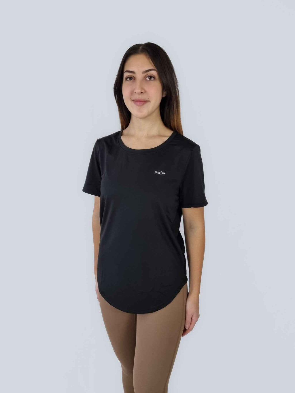 MISS ON ROUNDED T-shirt