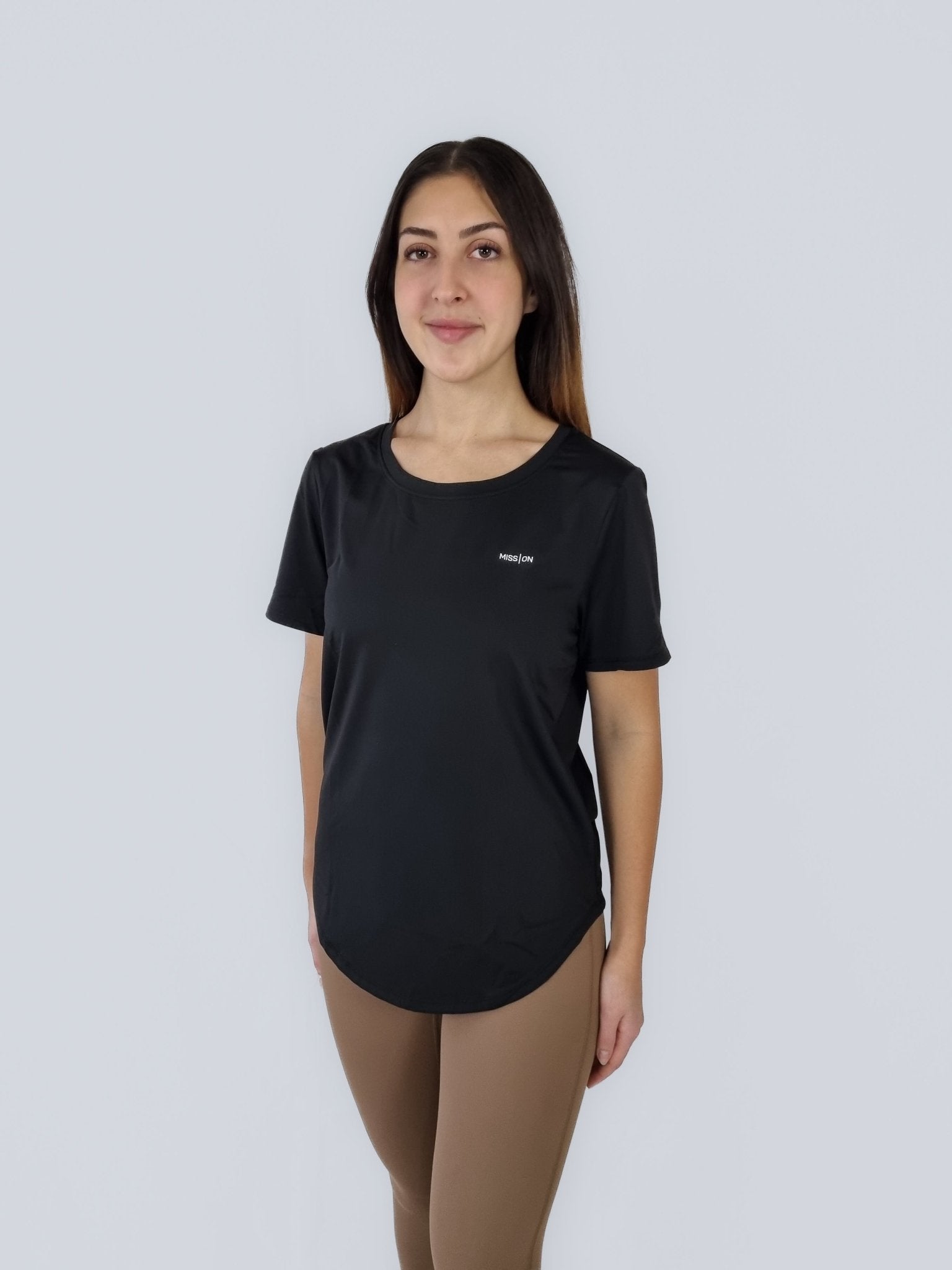 MISS ON ROUNDED T-shirt – profilkläder och arbetskläder med tryck | ArtbyBearded