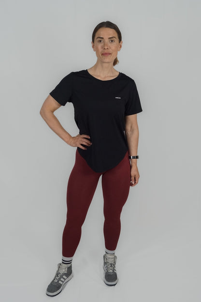 MISS ON ROUNDED T-shirt – profilkläder och arbetskläder med tryck | ArtbyBearded