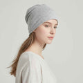 Mjuk Unisex Beanie Mössa i Bomull – Bekväm Vardagsmössa med Stretchig Passform
