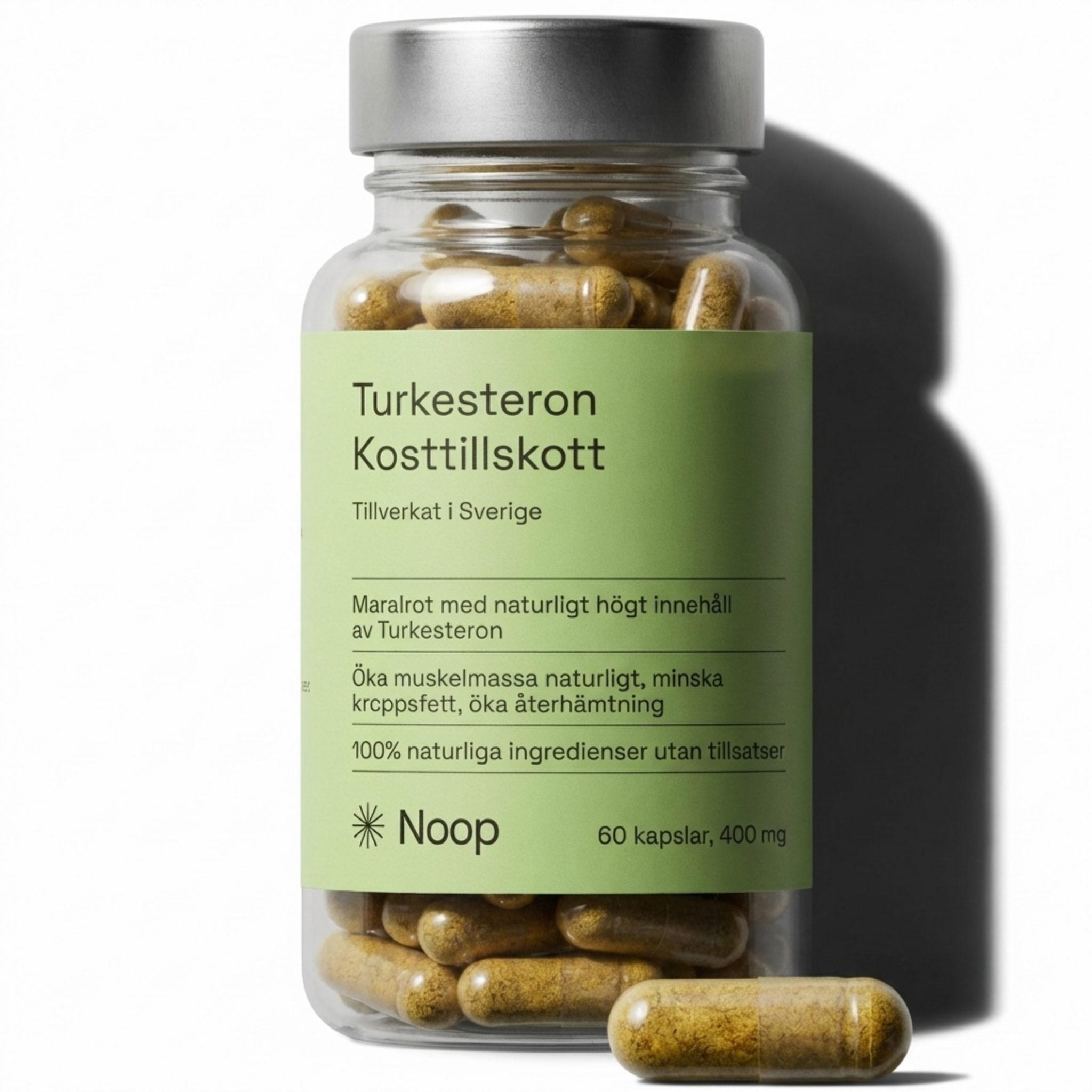 Turkesterone 60 kapslar Noop