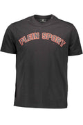 PLEIN SPORT SHORT SLEEVE T-SHIRT MEN BLACK