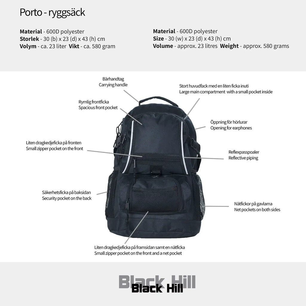 Blackhill Porto - ryggsäck