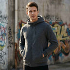 Premium zip hoodie i heavyweight-bomull