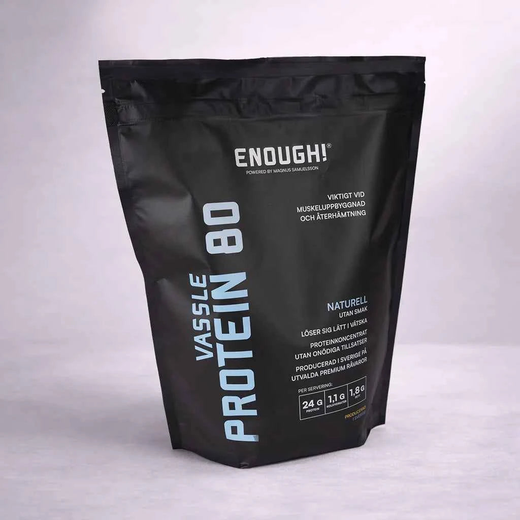 Enough Proteinkoncentrat Naturell 80 1 kg