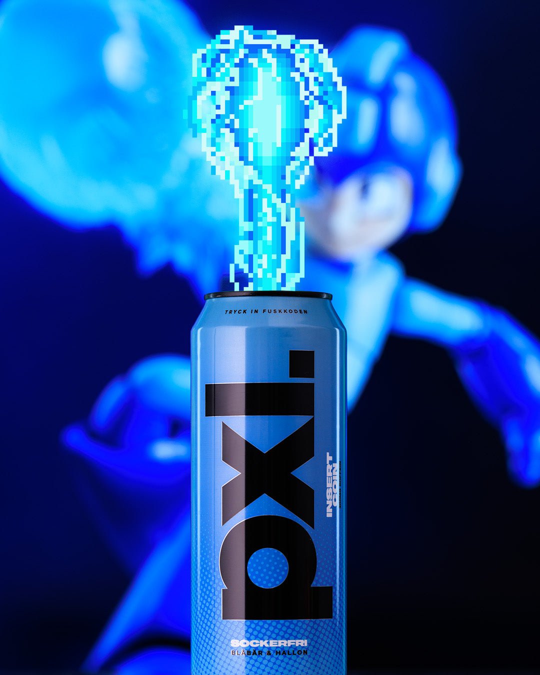 PXL Energy Drink 500ml – profilkläder och arbetskläder med tryck | ArtbyBearded