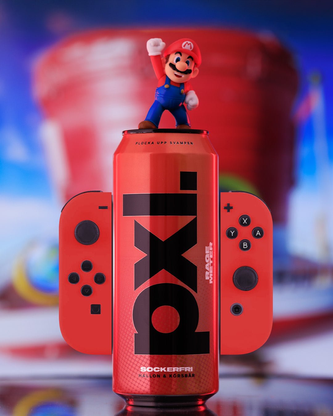 PXL Energy Drink 500ml – profilkläder och arbetskläder med tryck | ArtbyBearded