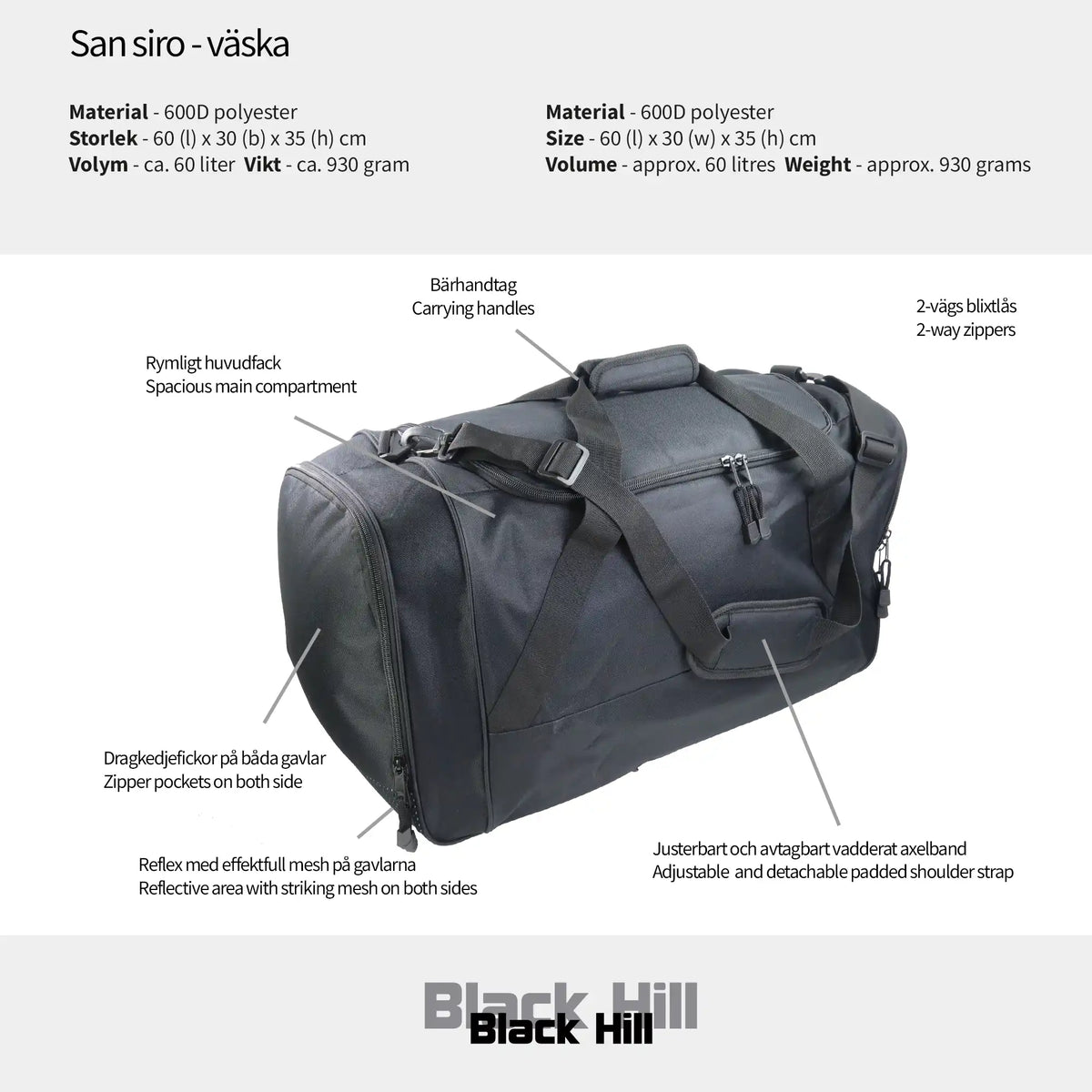Blackhill San Siro - väska
