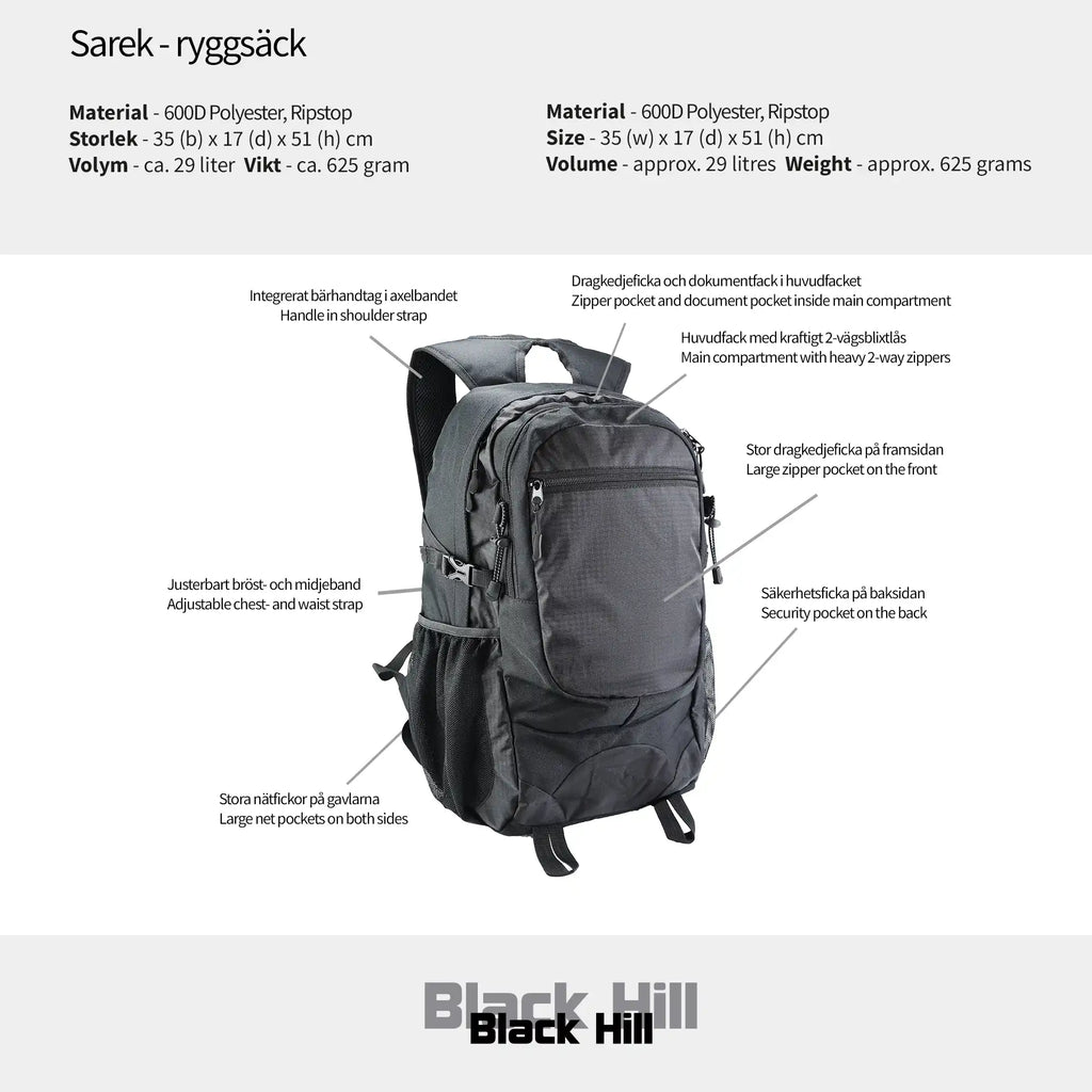 Blackhill Sarek - ryggsäck