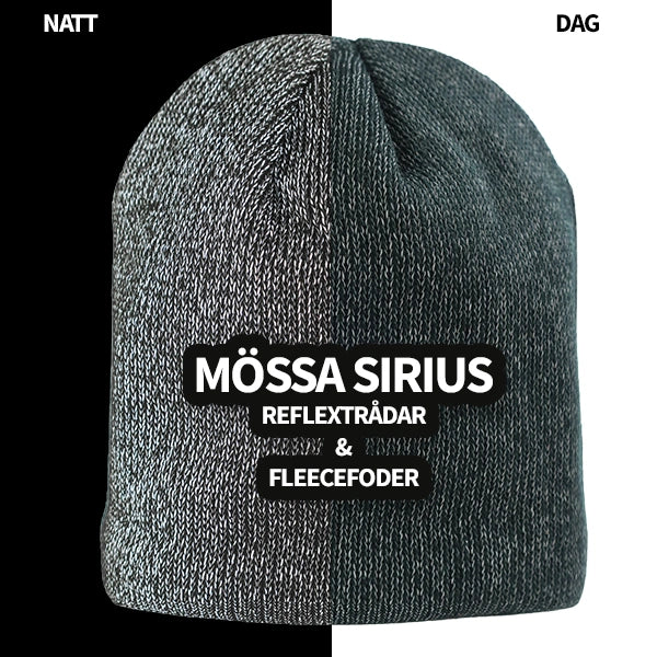 Blackhill Sirius - stickad reflexmössa