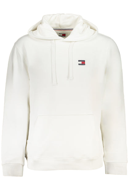 TOMMY HILFIGER MEN'S WHITE ZIPLESS SWEATSHIRT-0