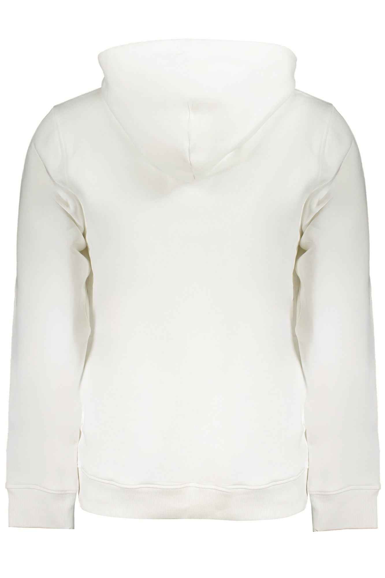 TOMMY HILFIGER MEN'S WHITE ZIPLESS SWEATSHIRT