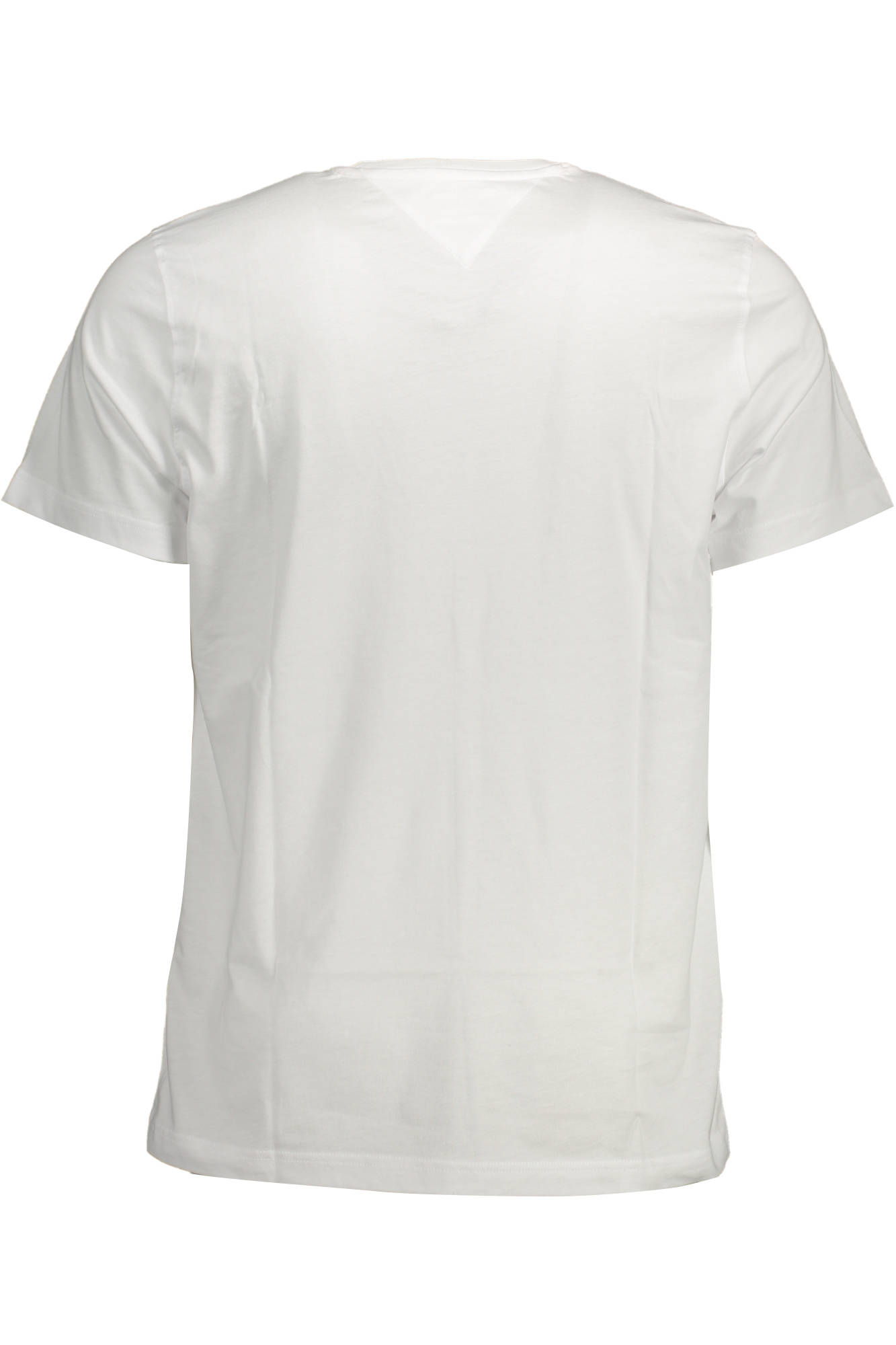 TOMMY HILFIGER MEN'S WHITE SHORT SLEEVE T-SHIRT-1