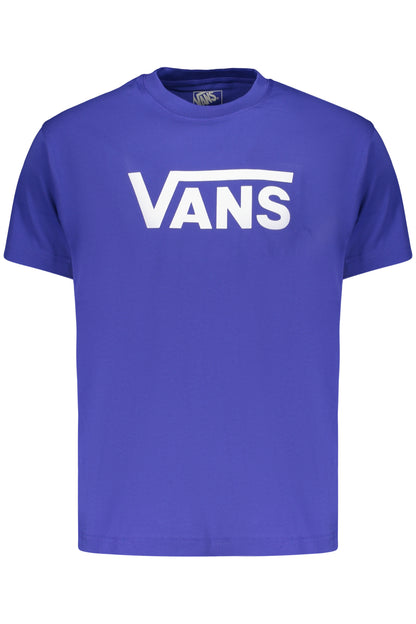 VANS MEN'S SHORT-SLEEVE T-SHIRT BLUE-0
