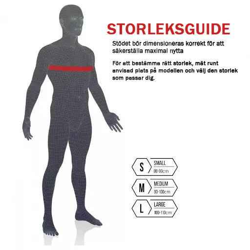 Vulkan Axelstöd med rem