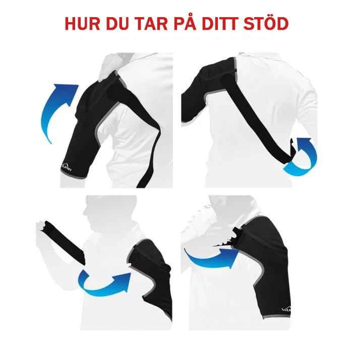 Vulkan Axelstöd med rem