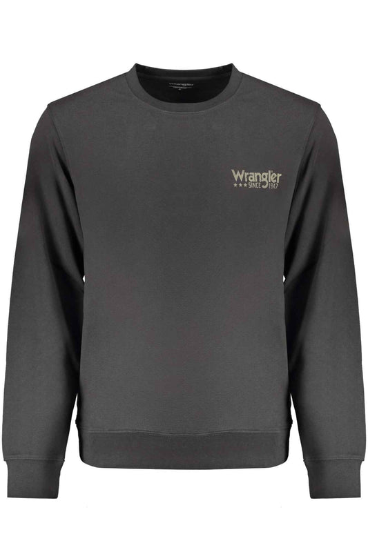 WRANGLER MEN'S BLACK ZIP-UP SWEATSHIRT-0